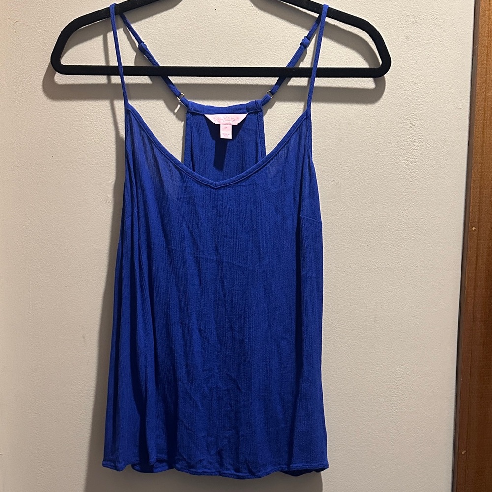 Lilly Pulitzer Blue Tank EUC